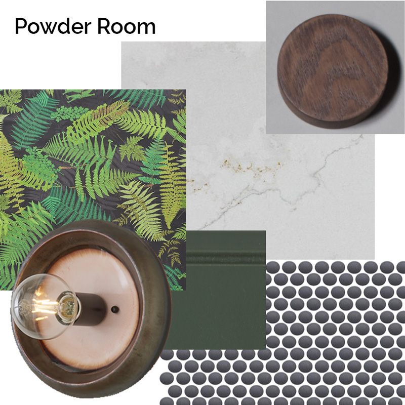 Powder Room Mood Board